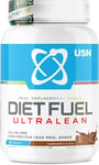 USN Diet Fuel Ultralean Chocolate 1KG: Meal Replacement Shake, Diet Protein Powd