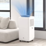 12000 BTU Quiet Mobile Air Conditioner for 28m², with 24H Timer On/off