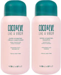 Coco & Eve Like A Virgin Shampoo & Conditioner Bundle Kit - Natural, Sulfate and