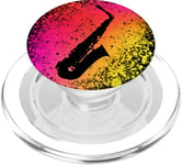 Art pour Professeur Saxophone Une Saxophone Alto Génial PopSockets PopGrip pour MagSafe