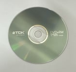 5 x TDK DVD+RW Discs ReWritable Blank Disc in Sleeve 4x 4.7GB 120min