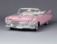 CADILLAC ELDORADO BIARRITZ PINK 1959 CABRIOLET MAISTO 36813 1/18 METAL