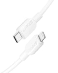 Anker USB C to Lightning Cable, 310 USB-C to Lightning Cable (White, 3ft), MFi Certified, Fast Charging Cable for iPhone 14 Plus 14 14 Pro Max 13 13 Pro 12 11 X XS XR (Charger Not Included)