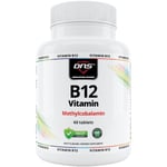 B12 Vitamin - Methylcobalamin - 60 tabletter