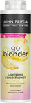 John Frieda Go Blonder Lightening Conditioner, Value Pack for Blonde Hair 500 m