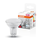 OSRAM LED Star Reflektor-Lampe PAR16 für Strahler und Spots in Tageslichtweiß (6500 K), klar, 50mm DM, mit 4.3 W für 350 lm, GU10 Retrofit Pin-Sockel, bleifreies Glas, IP20,6-Pack