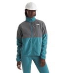 THE NORTH FACE Glacier Heavyweight Full Zip Veste Polaire pour femme Algae Blue/Smoked Pearl S