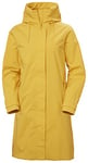 Helly Hansen Femme Victoria Manteau de Printemps, Jaune Essentiel, XS