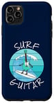 Coque pour iPhone 11 Pro Max Surf Guitar Guitariste électrique Surfeur Vacances d'été