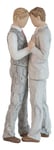 Gay Men Figurine More Than Words Ornament Forever My Love Gift Boxed Brand New