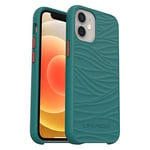 LifeProof Wake Case for iPhone 12 mini, Shockproof, Drop proof to 2 Meters, Protective Thin Case, Sustainably made from Recycled Ocean Plastic, Teal