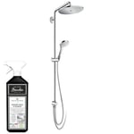 Colonne de douche HANSGROHE Croma Select S 280 Reno chromée + nettoyant Briochin