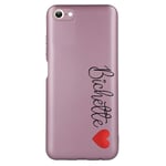 Coque rose pour Iphone 7 8 SE bichette et coeur