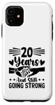 Coque pour iPhone 11 20 Years And Still Going Strong Wedding Anniv Couple marié