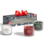 Yankee Candle, Coffret cadeau | 3 bougies votives parfumées Signature | Collection Countdown to Christmas