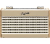 Roberts Rambler Uno Portable DAB+/FM Retro Bluetooth Radio - Pastel Cream, Cream