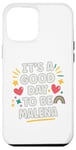 iPhone 12 Pro Max MALENA Personalized Retro Girls Custom MALENA Name Case