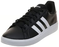 adidas Homme Grand TD Lifestyle Court Casual Shoes Sneaker, Core Black/FTWR White/Core Black, 46 EU