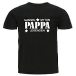 T-shirt - Pappa - Mannen, myten, legenden XXL