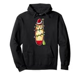 Cute Kawaii SUP Stand Up Paddling Christmas Hat Xmas Pullover Hoodie