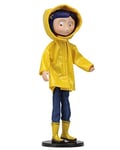 Neca Coraline Raincoat and Boots (Coraline Movie) 7 Inch Figure, Yellow, Blue