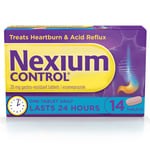 Nexium Control 20mg 14 Count Tablets - Fast-Acting Relief for Acid Reflux