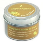 Evening Bloom Essential Oil Beeswax Candle 3 Oz By Honey Candle Co