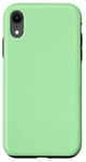 Coque pour iPhone XR Vert pastel rétro