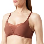 Triumph Womens Shape Smart Conscious P Bra, Dark Caramel, 02 UK