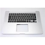 Topcase clavier Français + nappe de rétroéclairage Apple Macbook pro 15" Rét