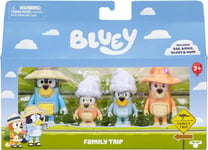 Bluey - Family Trip Figure Pack