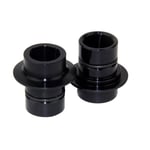 Hope Pro 2 Evo/Pro 4 Front Hub Axle Conversion Kits - Black / 15mm Bolt Thru