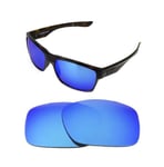 NEW POLARIZED ICE BLUE REPLACEMENT LENS FOR OAKLEY TWO FACE SUNGLASSES