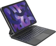 Belkin Connect Pro - Tangentbord Och Foliefodral (Skyddsfodral) - Med Magnetiskt Stativ - Med Pekplatta - Bakgrundsbelyst - Trådlös - Bluetooth - Qwertz - Tysk - För Apple 10.9-Inch Ipad Air Wi-Fi, Wi-Fi + Cellular  11-Inch Ipad Pro Wi-Fi, Wi-Fi + C