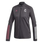 adidas Real Madrid Saison 2020/21 Sweat d'entraînement Femme, Gris, XL