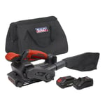 Sealey CP20VBSKIT1 20V 2Ah SV20 Series Cordless Belt Sander Kit