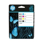 HP 903 Black Cyan Magenta Yellow Ink Cartridges For OfficeJet Pro 6950 Printer