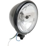 Framlampa drag specialties - Diamond style bottom mount 14,5 cm 5 3 4 klar svart strålkastarsats