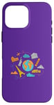 Coque pour iPhone 16 Pro Max Merveilles du voyage mondial