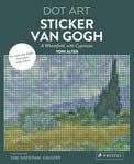 Sticker Van Gogh  Dot Art