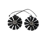 87mm FDC10U12S9-C 4Pin RTX 2060 2070 2080 DUAL Advanced OC GérFor ASUS GeForce RTX2080 RTX2070 Ventilateur de carte de jeu - Type 2PCS