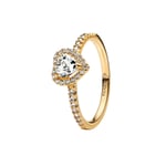 Pandora Timeless Heart gold-plated ring 168421C01-50