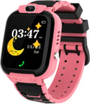 Montre Connectée Enfant Fille Garçon - Montre Intelligente Enfant Avec 16 Jeux Mp3 Lecteur De Musique Caméra Vidéo Réveil, Ip68 Étanche Montre Enfants Jouets Cadeaux D'anniversaire 3 À 12 Ans