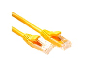 Act Yellow 0.5 Meter U/Utp Cat6 Patch Cable Component Level With Rj45 Connectors. Cat6 U/Utp Component Yl 0.50M (Ik8800)