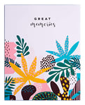 Grupo Erik Abstract Tropics Photo Album | 8x5 Photo Album - 13x20 cm | Family Photo Album 96 Pockets | Friend Gifts | Flower Gifts | Photo Albums 8x5 96 photos | Photo Album Slip In