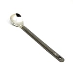 TOAKS Titanium Long handle Spoon with polished bowl