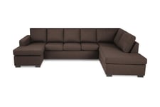 Scandinavian Choice Crazy U-soffa XL Divan Vänster - Brun