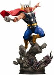 Marvel The Mighty Thor with Mjölnir Fine Art Statue Kotobukiya MK349 Brown Box