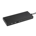 KENSINGTON SD4842P - Station d'accueil USB-C avec 3 Sorties Vidéo HD (1080p @ 120Hz), Alimentation 100W, 5 Ports USB Plug & Charge, Coque Externe Fabriquée avec 73% de Matériaux Recyclé (K32810EU)