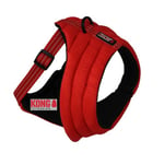 KONG Harnais Type Gilet pour Chien Kong Confort Harnais L Rouge